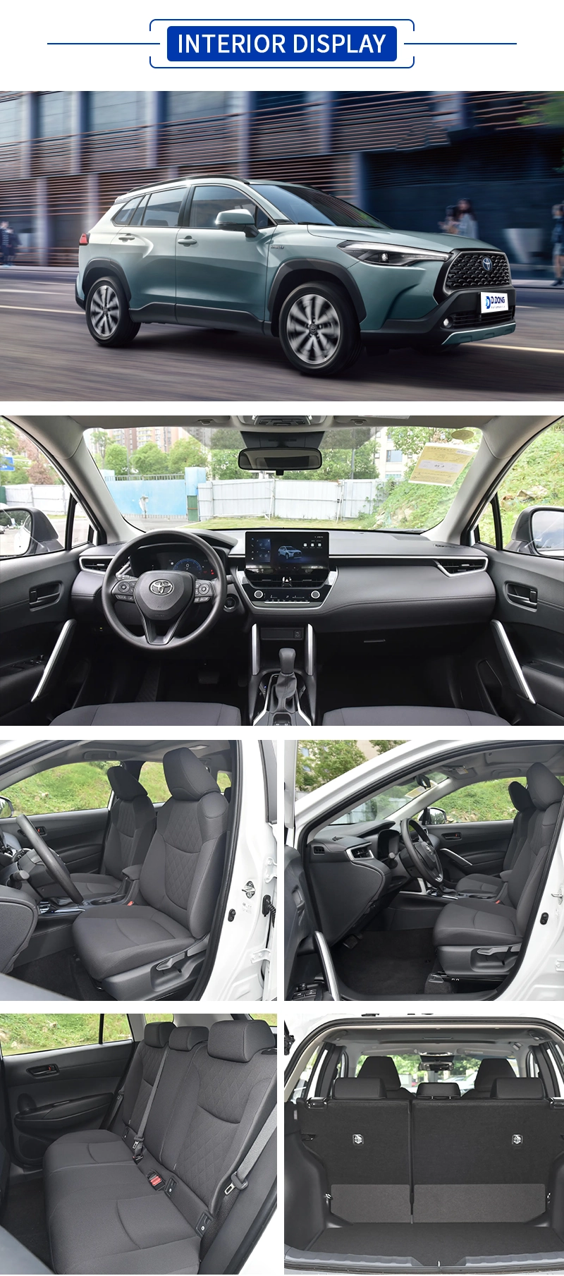 Toyota Corolla Cross All Colors,Toyota Corolla Cross All Interior Display